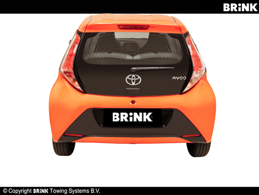 Zariadenie pre nosiče bicyklov Toyota Aygo 2014- , nosič zavazadel, BRINK