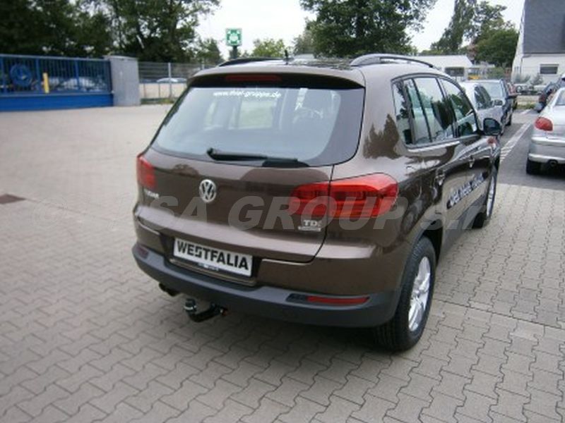 Ťažné zariadenie Volkswagen Tiguan 2007-04/2016, odnímatelný vertikal, Westfalia