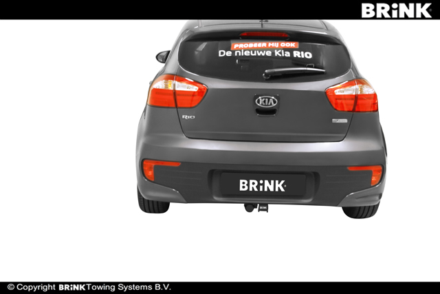 Ťažné zariadenie Kia Rio HB 2011-2015 (UB), odnímatelný BMA, BRINK