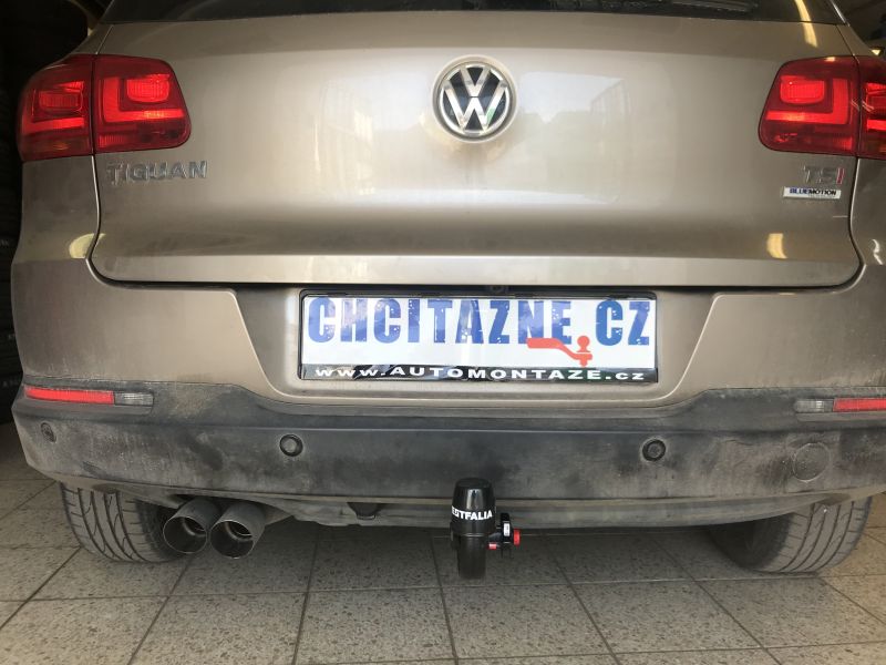 Ťažné zariadenie Volkswagen Tiguan 2007-04/2016, odnímatelný vertikal, Westfalia