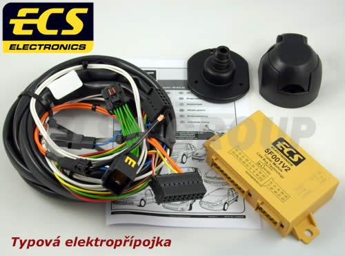 Typová elektroinštalácia Peugeot 407 SW (kombi) 2004-2011, 7pin, ECS