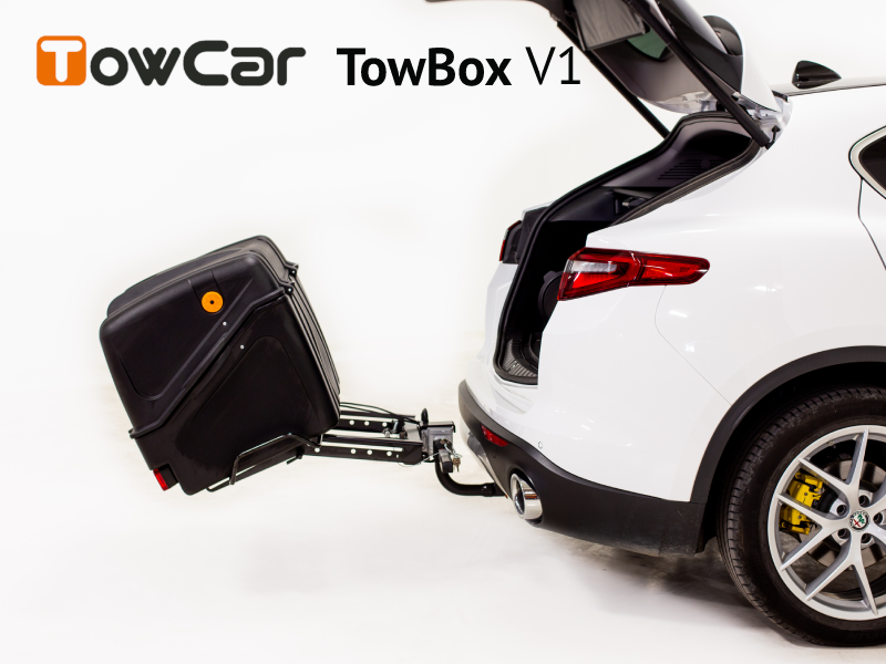 TowCar TowBox V1 na ťažné zariadenie