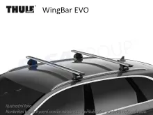 Strešný nosič Infiniti Q30 15- WingBar EVO, Thule Strešný nosič Infiniti Q30 15- WingBar EVO, Thule