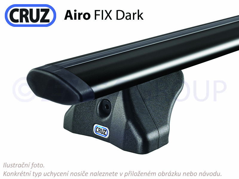 Sada priečnikov CRUZ Airo FIX Dark 108 (2ks)