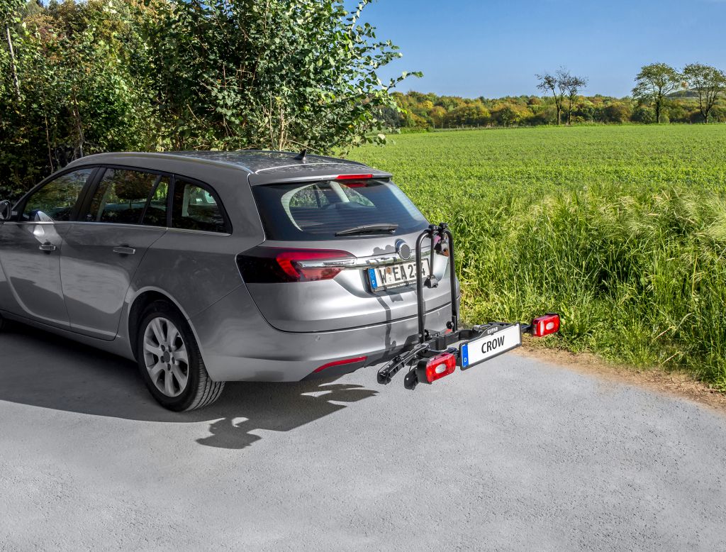 Nosič bicyklov Eufab Crow Plus - 2 kola, na ťažné zariadenie