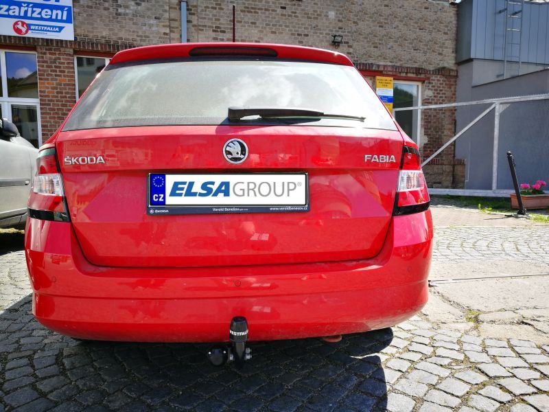 Ťažné zariadenie Audi A1 Sportback (5dv.) 2012-, pevný čep 2 šrouby, Westfalia