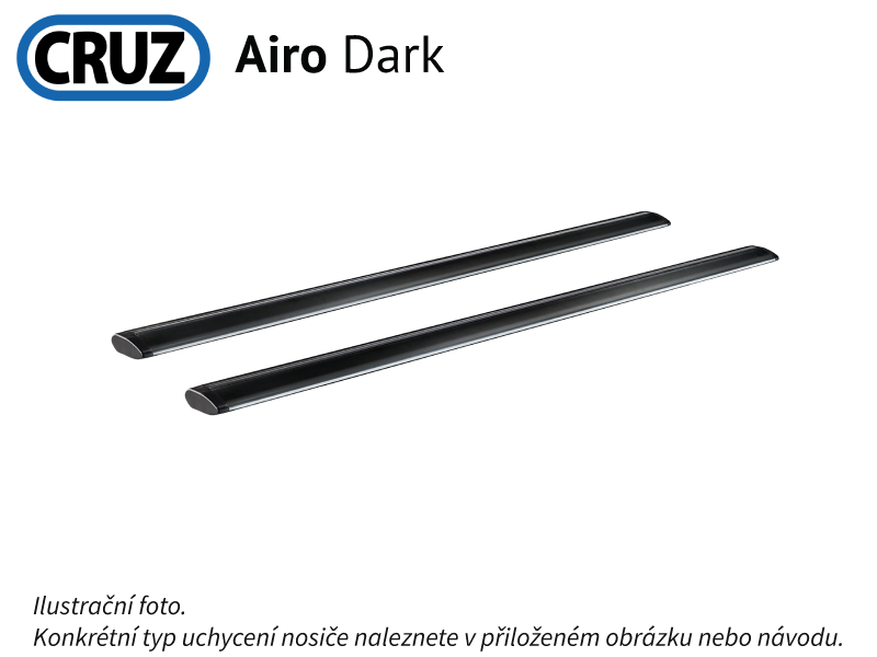 Strešný nosič Audi A3 5dv. Sportback 04-12, CRUZ Airo FIX Dark