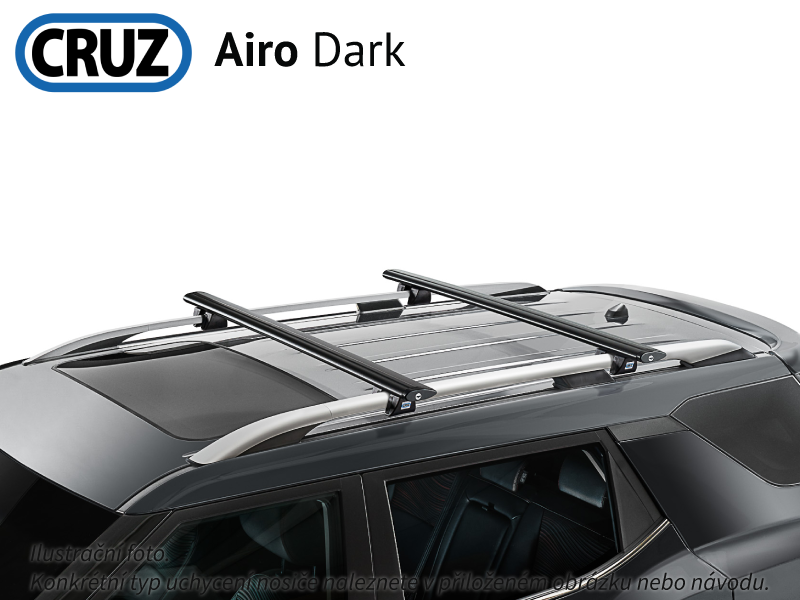 Střešní nosič Mitsubishi Pajero Sport 5dv.08-16, CRUZ Airo R Dark