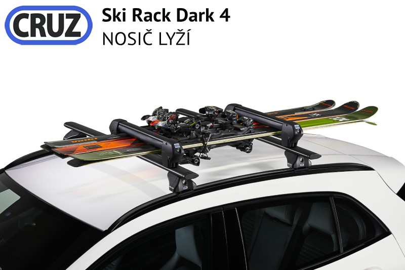 Nosič lyží CRUZ Ski-Rack Dark 4