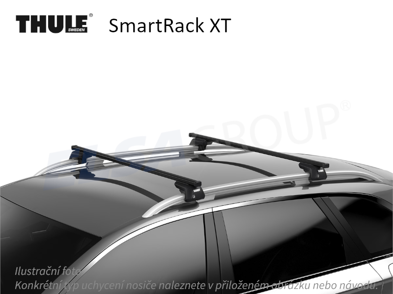 Strešný nosič Jaguar X-Type 03-09 SmartRack, Thule