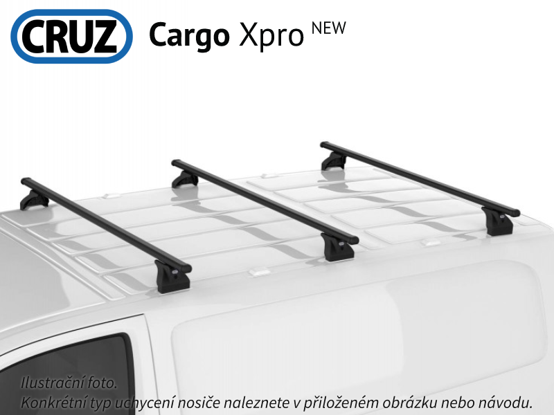 Střešní nosič Citroen Berlingo 08-18, Cruz Cargo Xpro