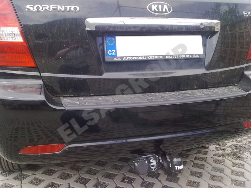 Ťažné zariadenie Kia Sorento 2009-2012 (XM) , pevný čep 2 šrouby, BRINK