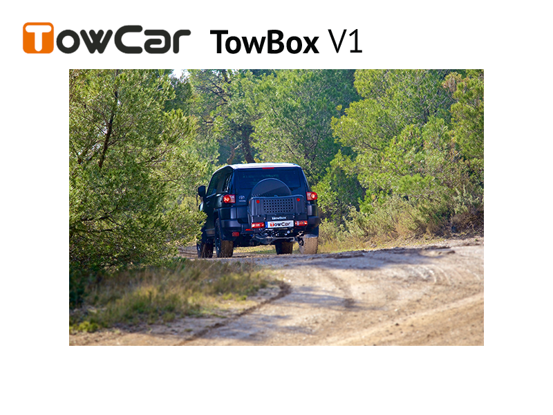 TowCar TowBox V1 pro psy na ťažné zariadenie