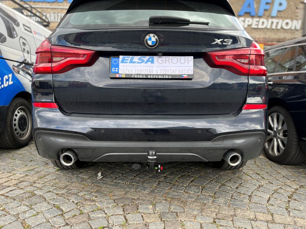 Ťažné zariadenie BMW X3 2014/03-2017/10 (F25) , vertikální, Westfalia