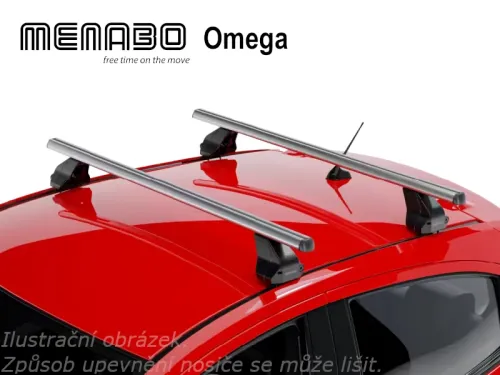 Střešní nosič Kia Rio II 05-11, Menabo Omega