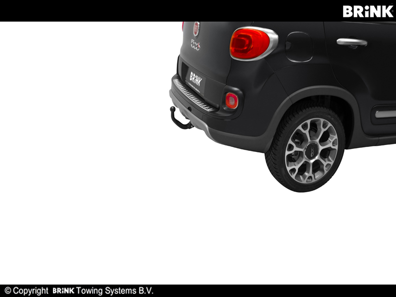 Ťažné zariadenie Fiat 500L Living 2017/07-, diagonálne BMA, BRINK