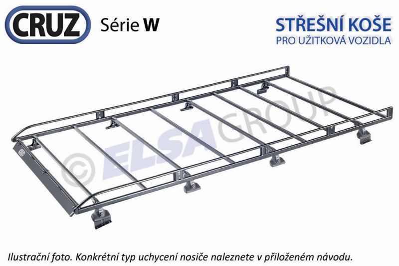 Strešný kôš Mercedes Citan long L2