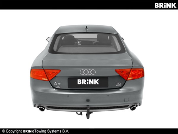 Ťažné zariadenie Audi A7 2010- , odnímatelný vertikal, BRINK